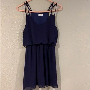 Blue dress